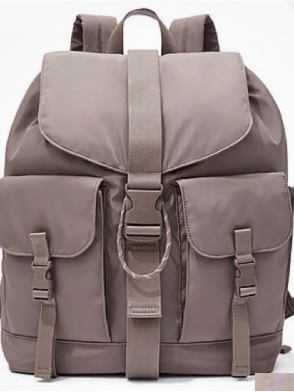 Victoria's Secret PINK Nylon Cargo Backpack in Iced Coffee NWOT SOLD OUT!!!